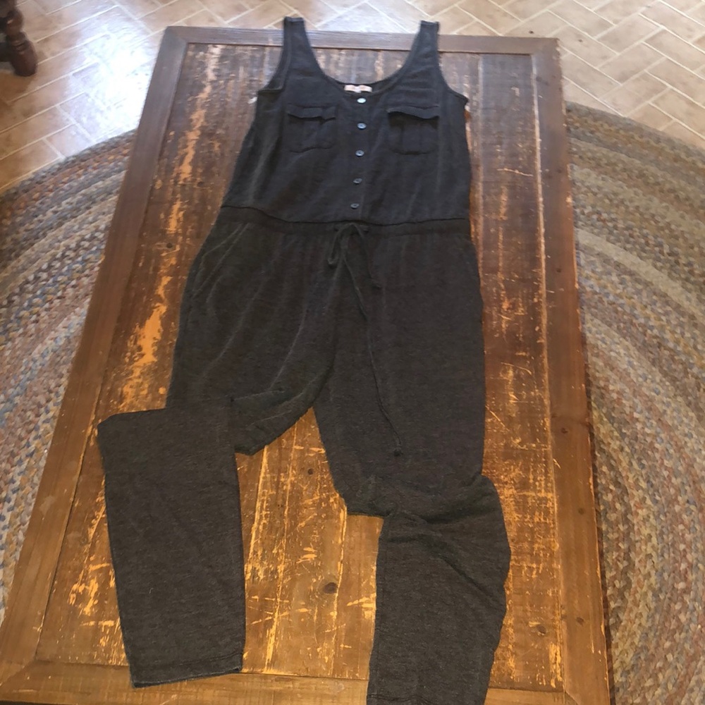 NWT ZSUPPLY grey jogger jumpsuit